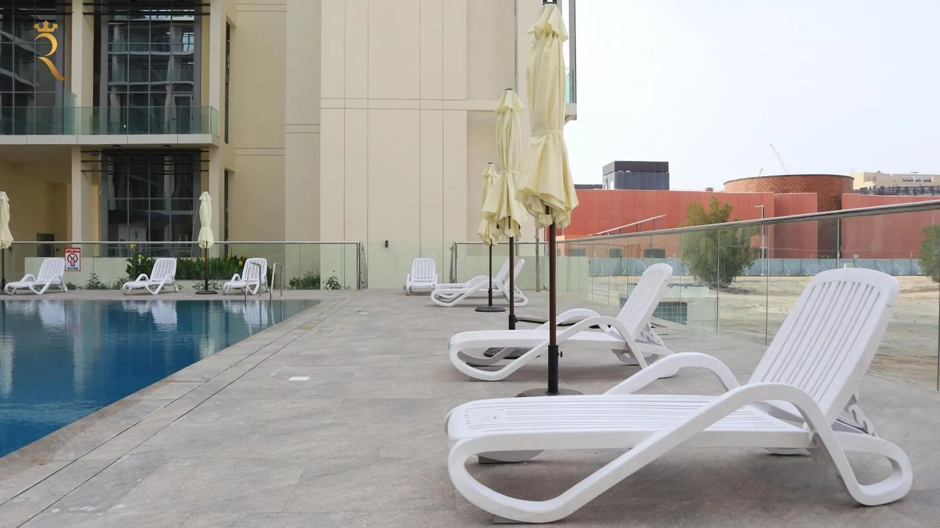 The Glen Azure Modern 2Br Duplex In Oasis 아부다비